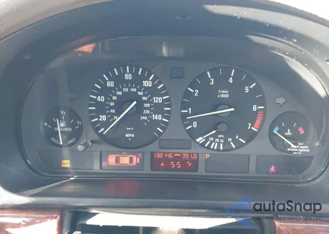 1998 BMW 528I z USA, uszkodzony, nr VIN WBADD6327WBW31201